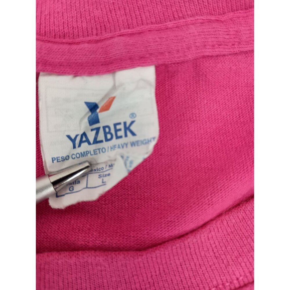 Yazbek Pink Harley-Davidson Motorcycles Nuevo Progreso Mexico Women's Shirt Sz.L - Picture 7 of 7